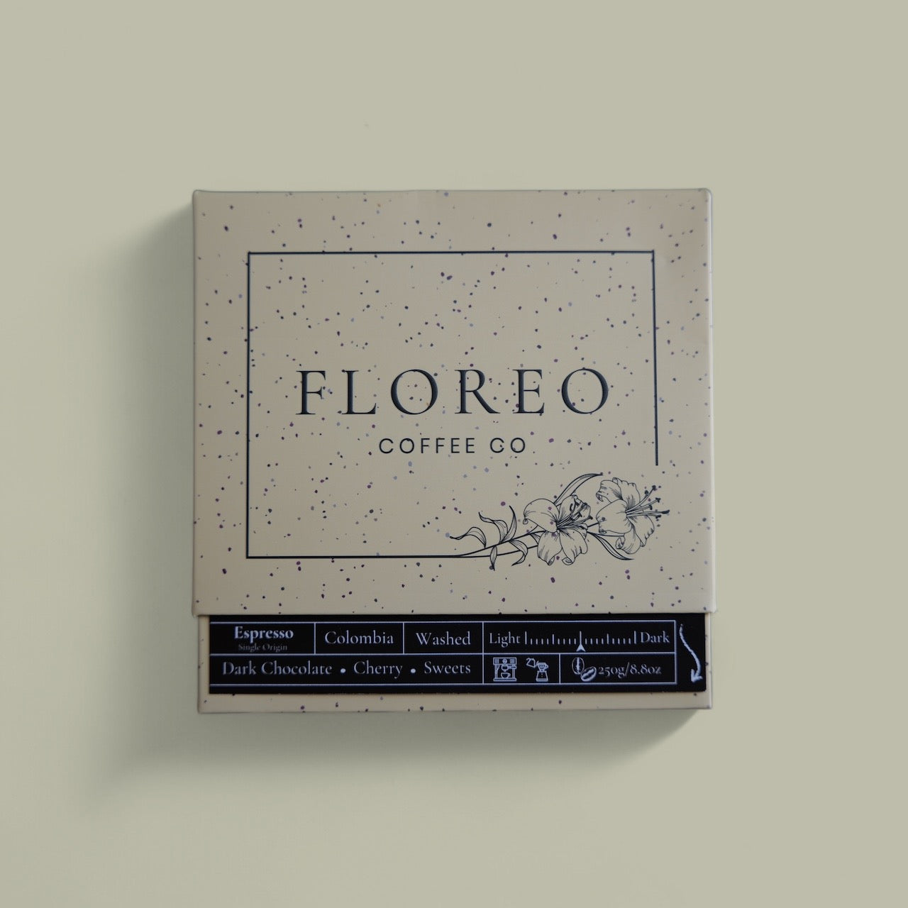 Floreo Coffee Co Colombian Espresso Coffee